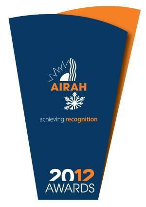 AIRAH Award finalists announced 